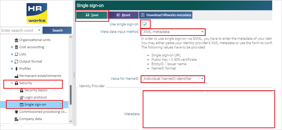 Configure single sign-on