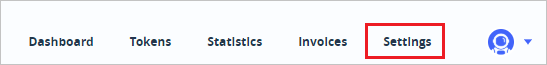 Mapbox Settings tab