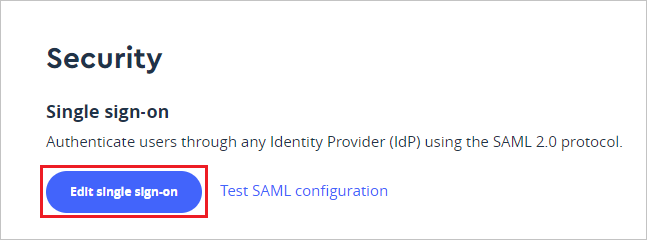 Mapbox Edit single sign-on