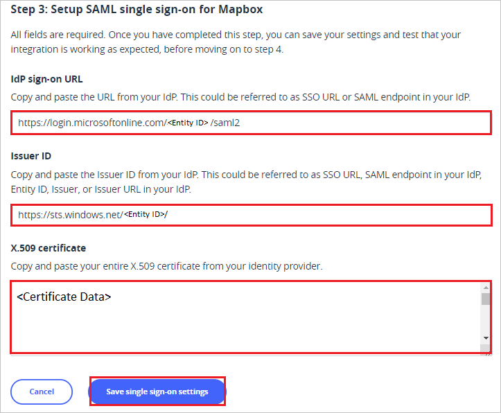 Mapbox Configuration