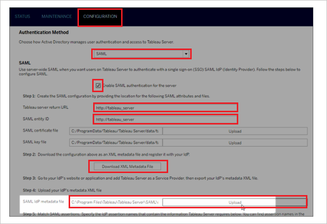 Tutorial: Azure Active Directory single sign-on (SSO) integration with Tableau  Server - Microsoft Entra | Microsoft Learn