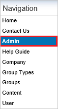 Admin Control