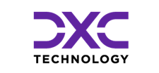 Screenshot of DXC logo