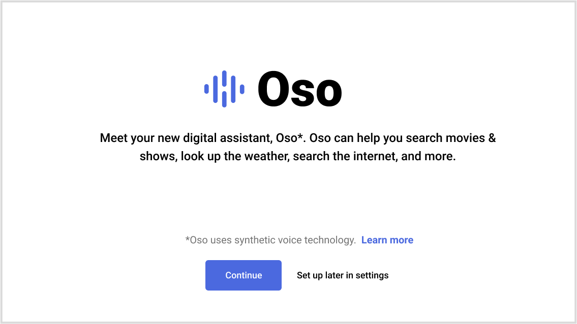 A diagram of the transparent introduction during first run experience.