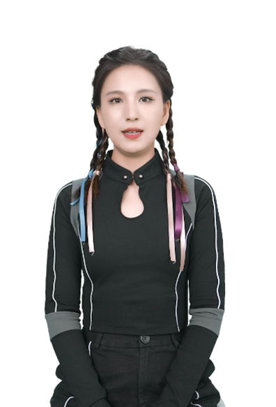 Image of the Lisa Avatar (technical sitting style).