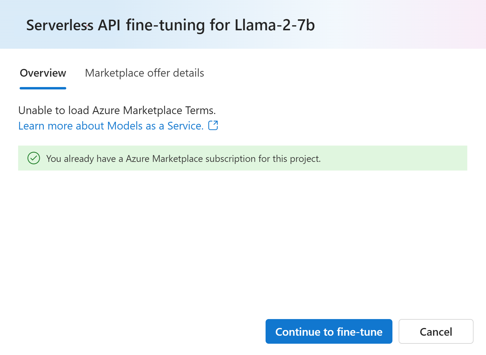 Fine-tune a Llama 2 model in Azure AI Studio - Azure AI Studio