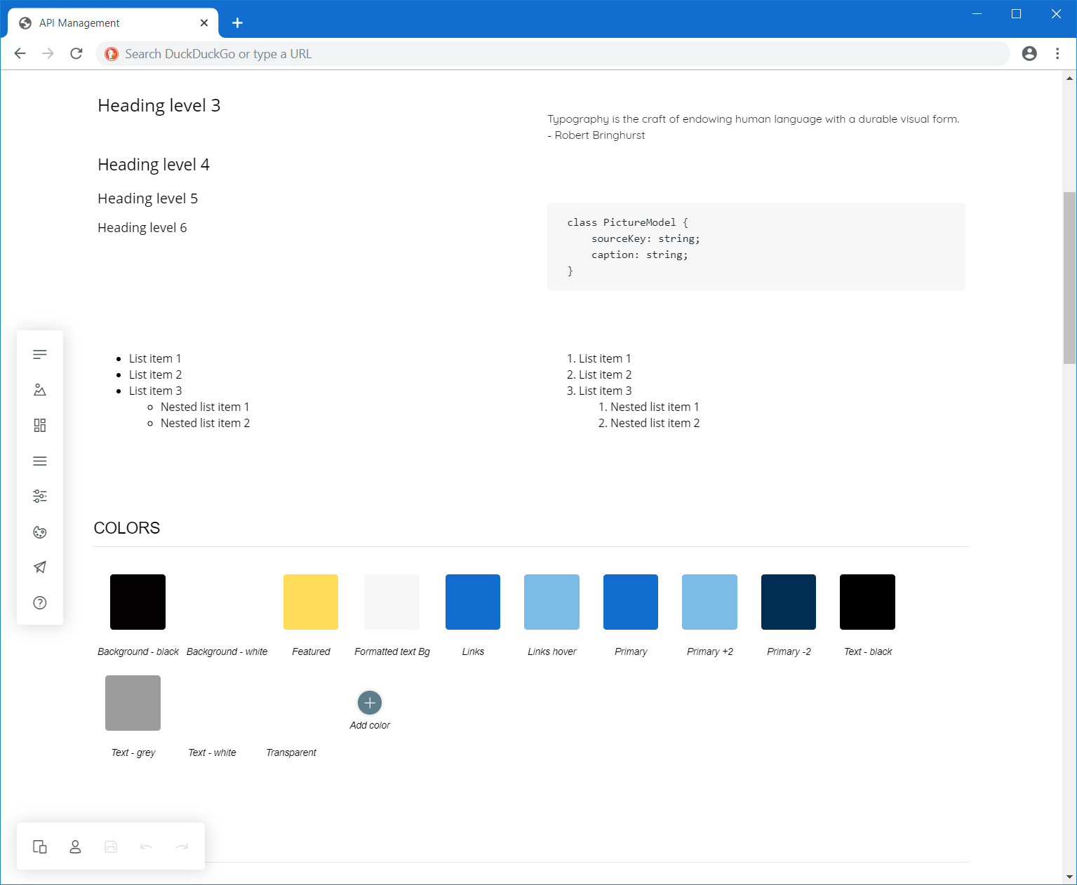 Microsoft Azure API Management Screenshot