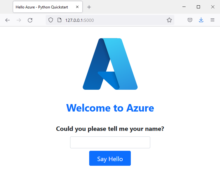 Quickstart: Deploy a Python (Django or Flask) web app to Azure - Azure App  Service | Microsoft Learn