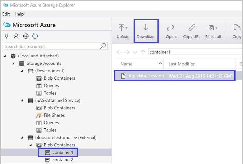 Move Blob storage data with Azure Storage Explorer - Azure Architecture  Center | Microsoft Learn