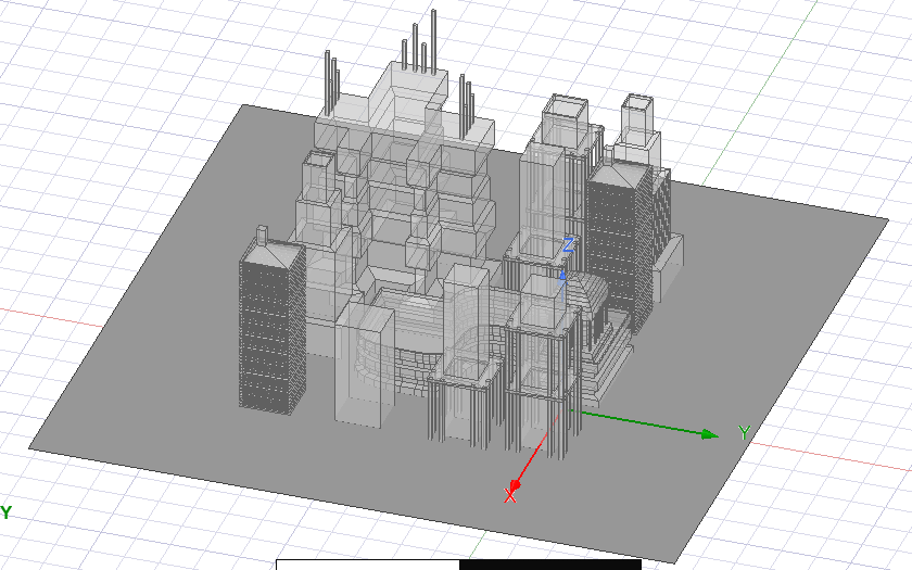 Image that shows the Urban_city model.