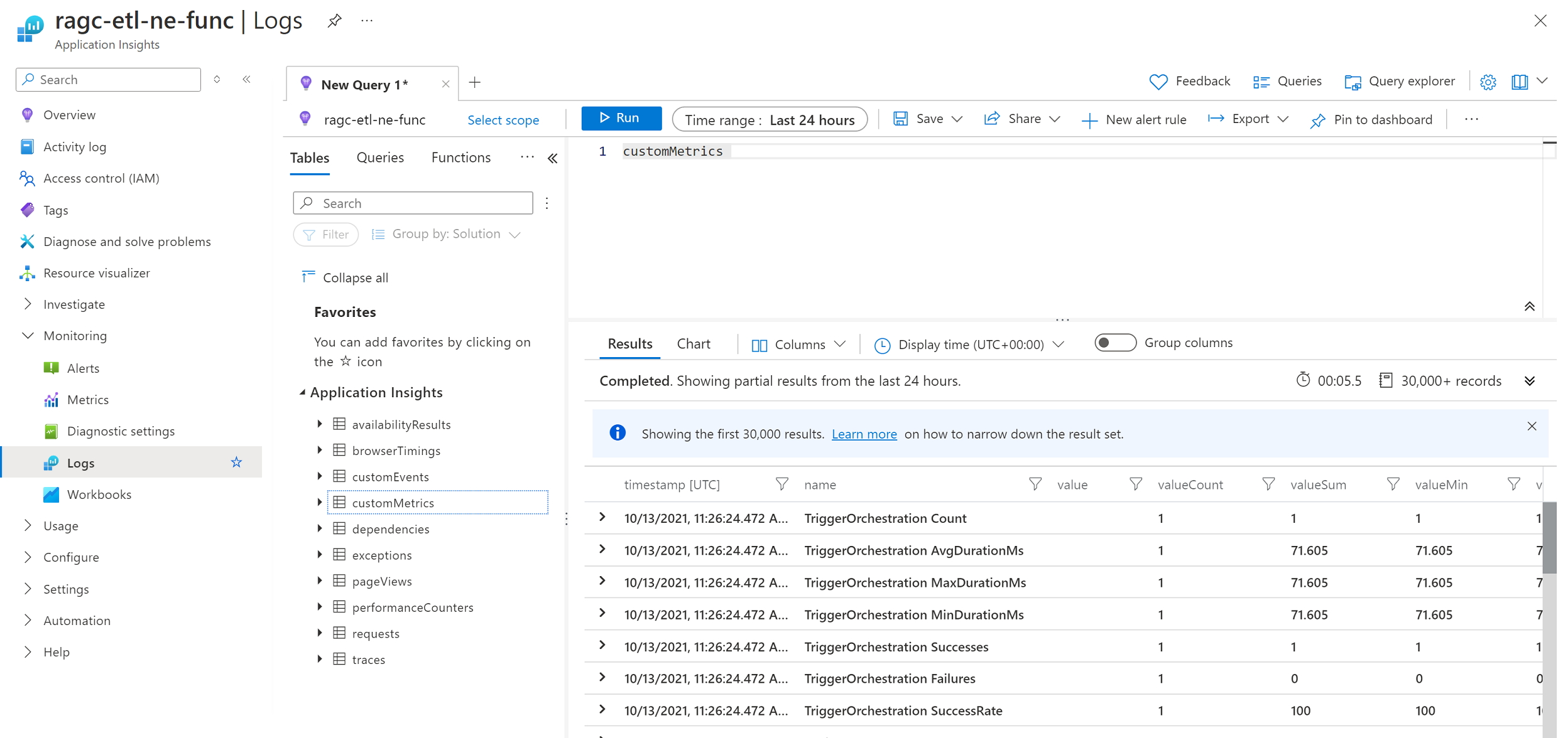 Configure monitoring for Azure Functions | Microsoft Learn