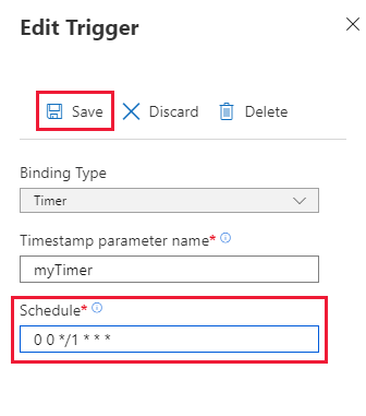 Azure Functions Breakfast Boost Scheduled