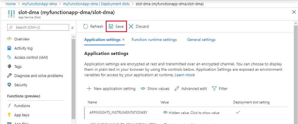 azure web app deployment slots traffic