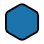 hexagon-rounded icon