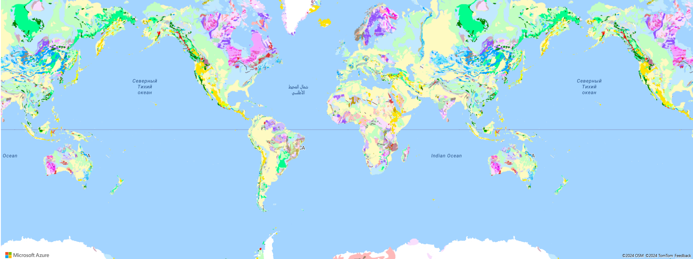 Polling locations screen shot & zoom in Interactive map in LT