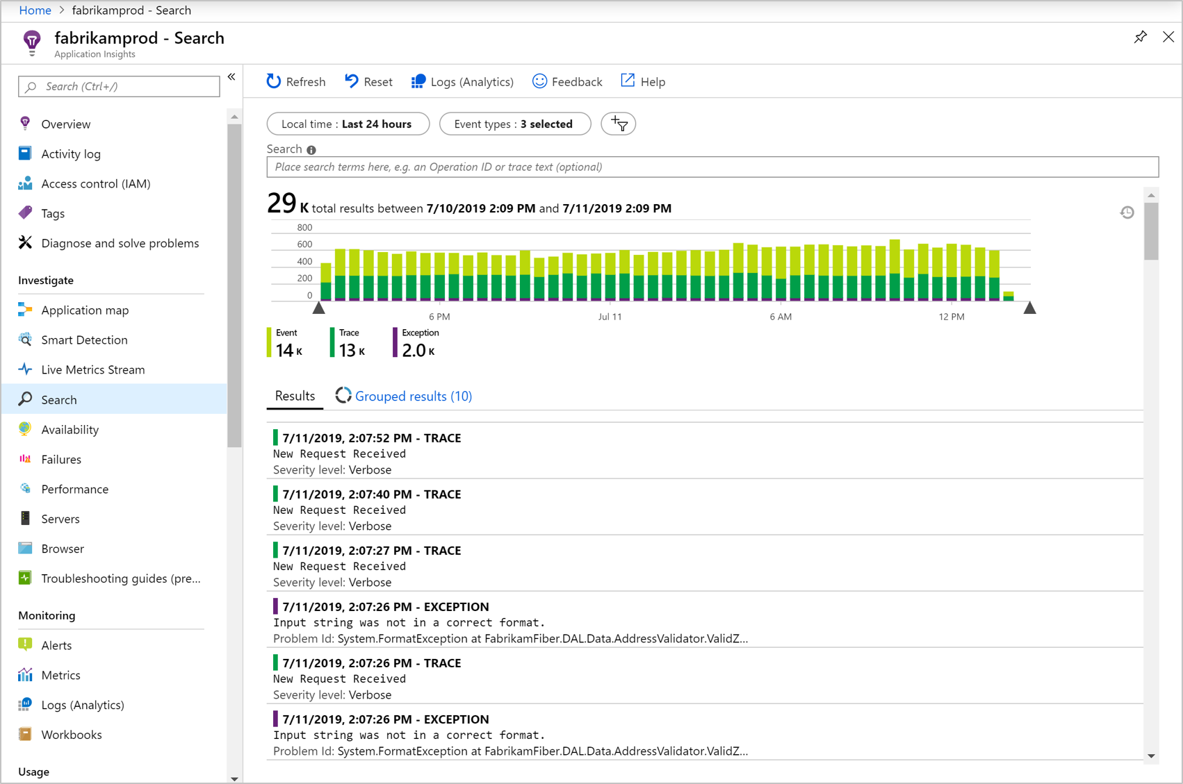 Filtering App Insights Client Exceptions from 3rd party JavaScript