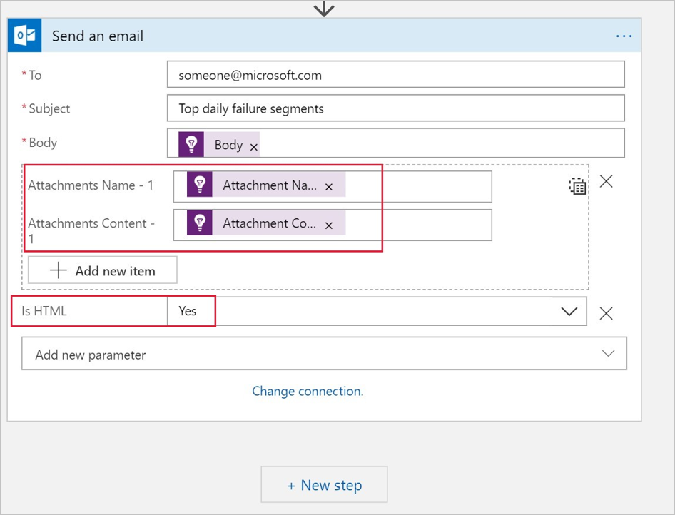 Screenshot that shows the Office 365 email configuration screen.