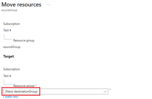 Azure Resource Mover – Mova seus recursos diretamente