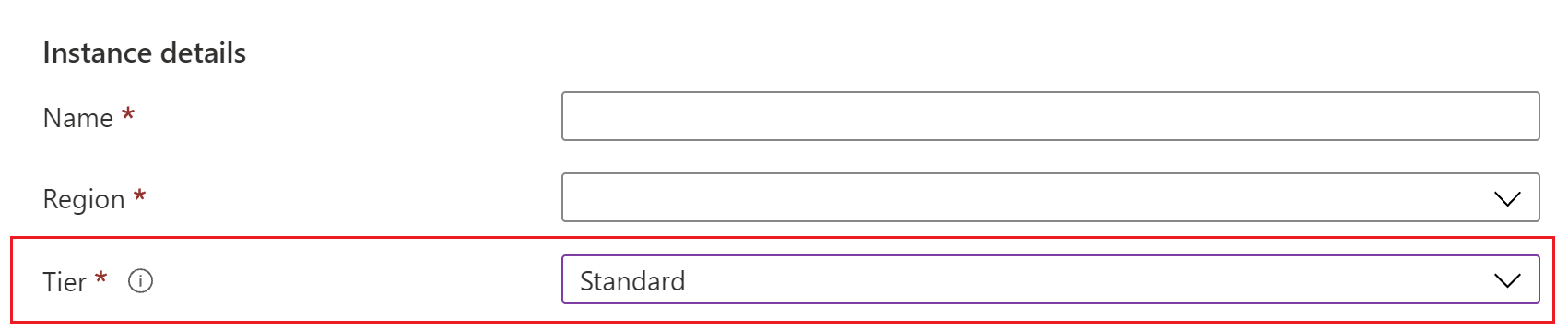 Settings for a new bastion host with Standard SKU selected.