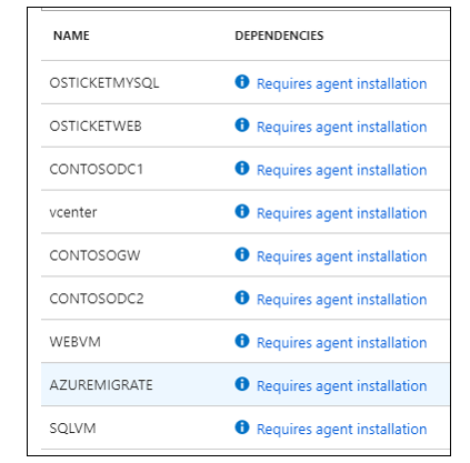 Azure Migrate: Agent installation is required