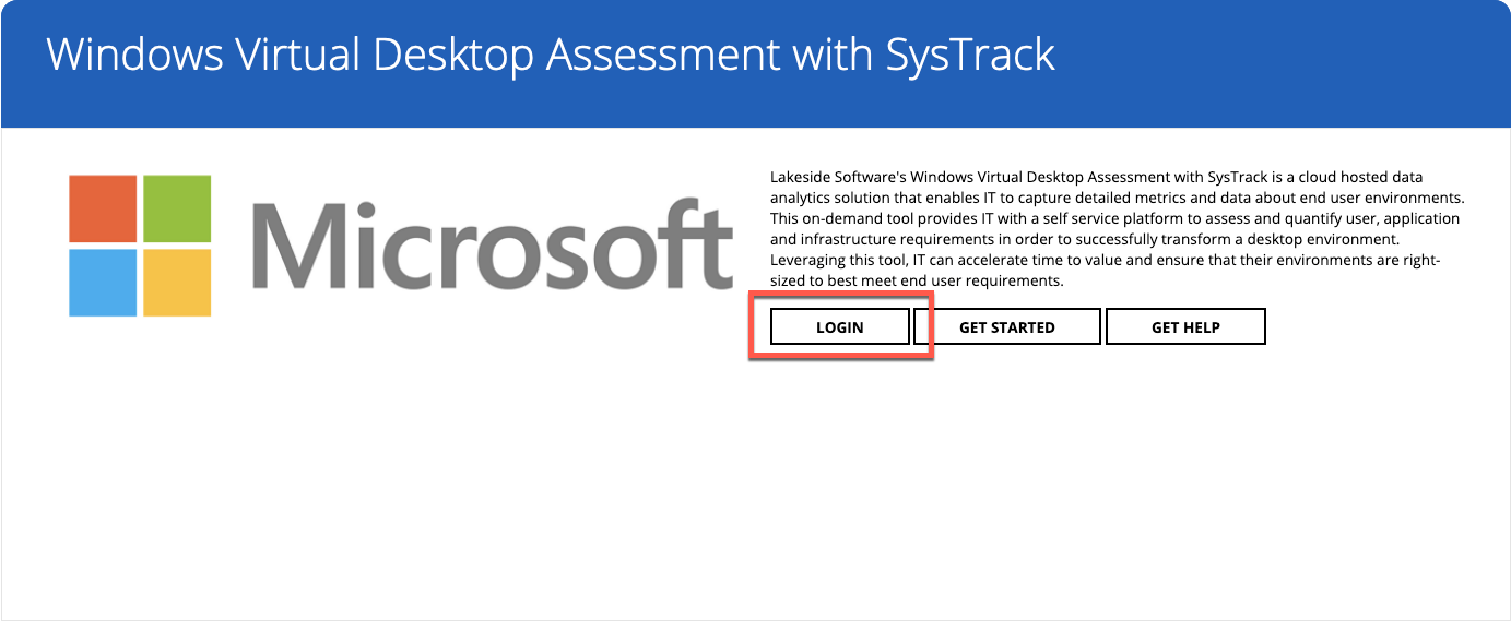 Screenshot of signing in to connect Azure and Lakeside.