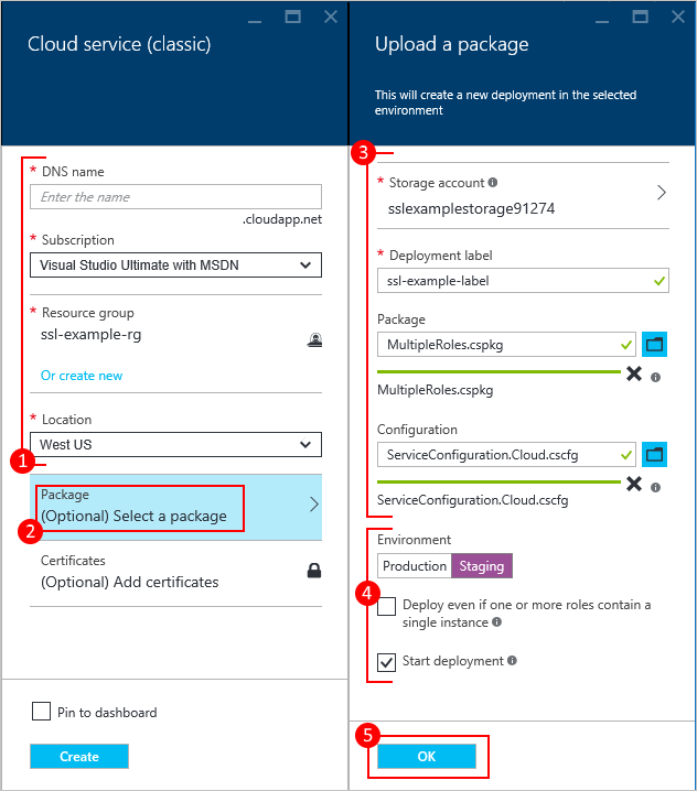 How to create and deploy a cloud service (classic) | Microsoft Learn