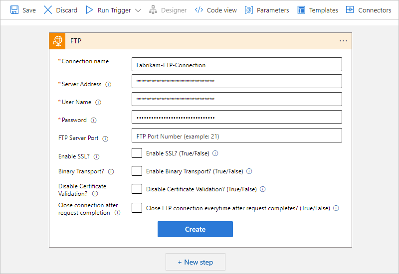 Connect to FTP servers - Azure Logic Apps | Microsoft Learn