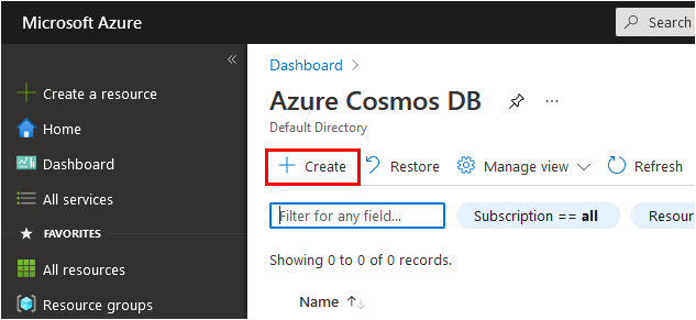 Quickstart: API for Table with Python - Azure Cosmos DB | Microsoft Learn