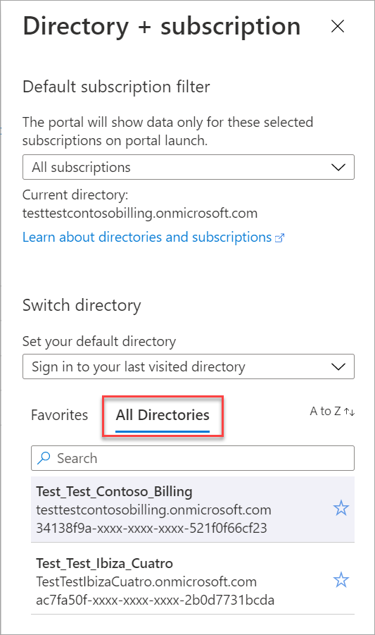 Screenshot that shows selecting another directory