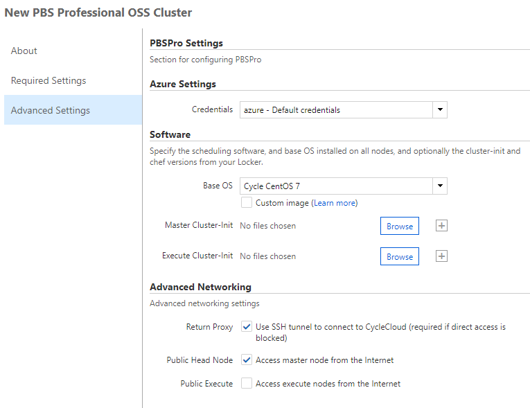 Return Proxy Setting