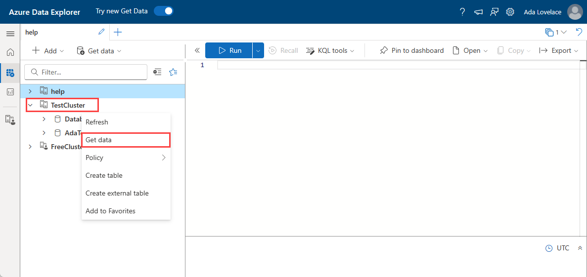 Create an Event Hubs data connection - Azure Data Explorer | Microsoft Learn