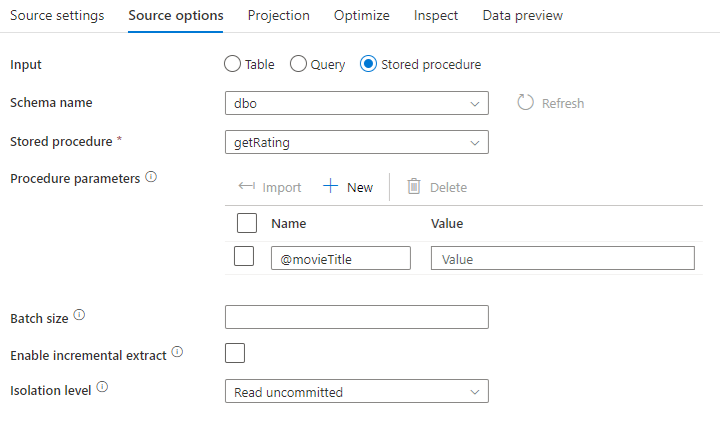 Stored procedure