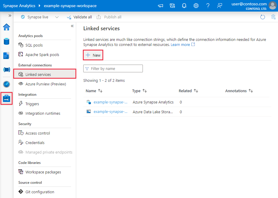 Using BAM from Azure Synapse Pipelines