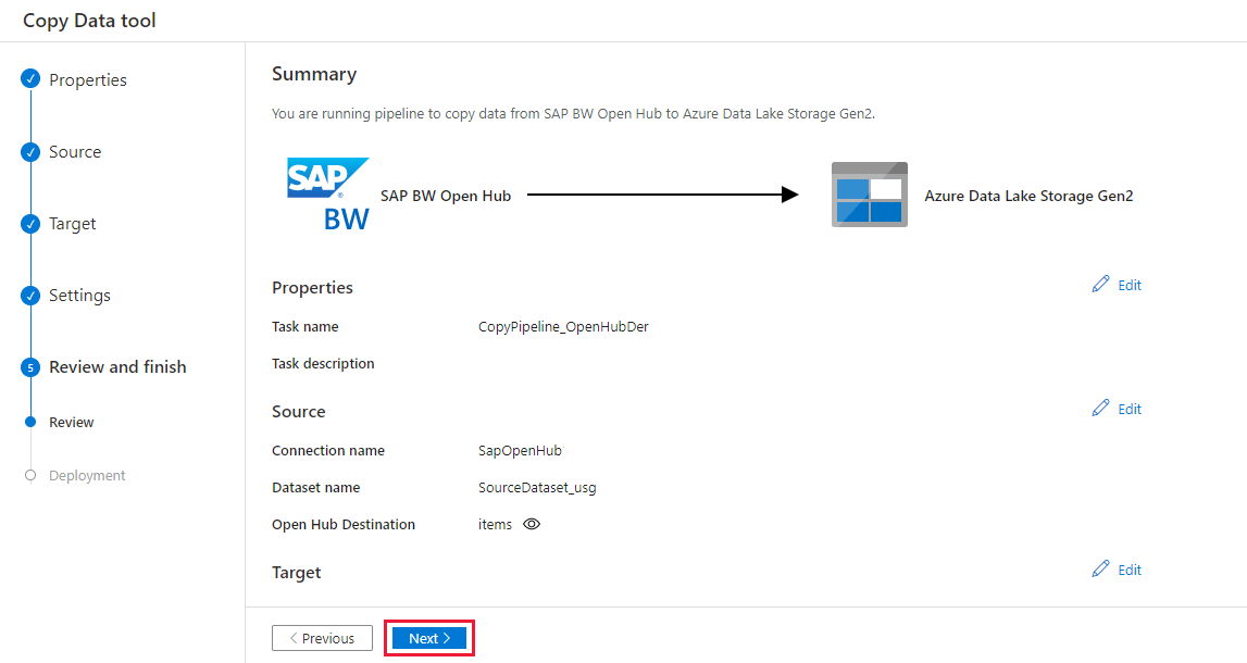 Load data package