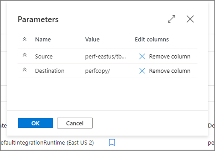 Screenshot of add columns for user properties to the activity runs list.
