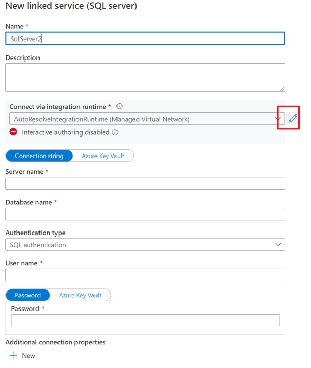 Access on-premises SQL Server from Data Factory Managed VNet using ...