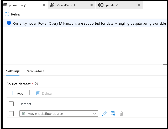 Getting started with wrangling data flow in Azure Data Factory - Azure Data  Factory | Microsoft Learn