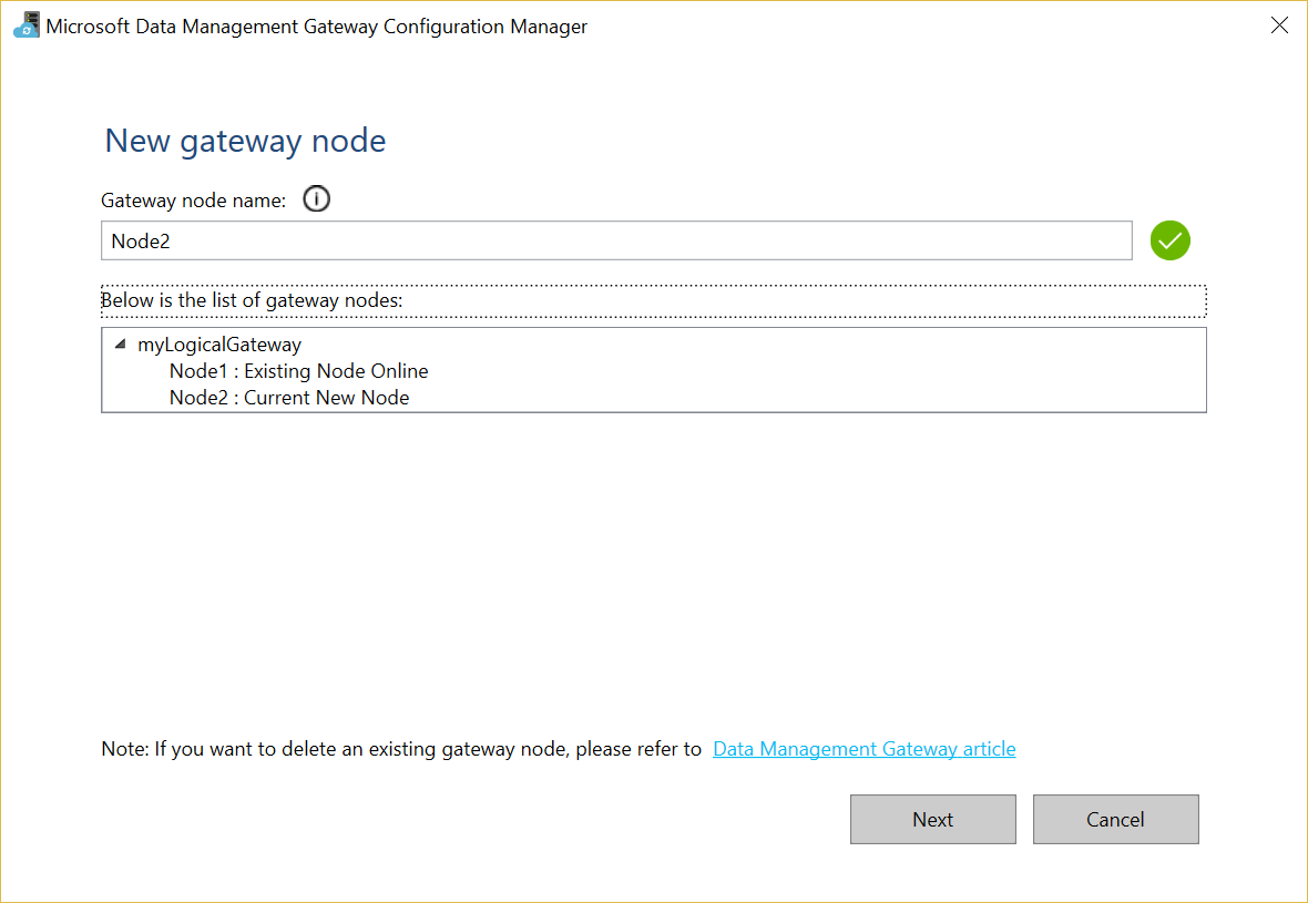 Configuration Manager - install second gateway