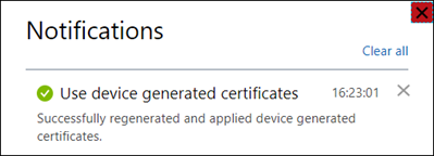 Generate and download certificate 4