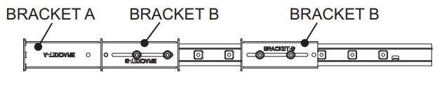 Diagram of Bracket B.