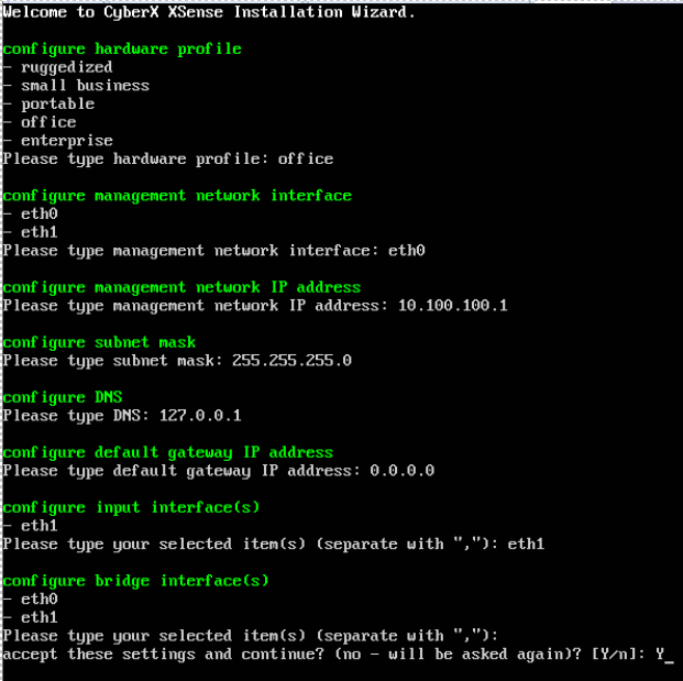 Screenshot of the Nuvo's architecture and network properties.