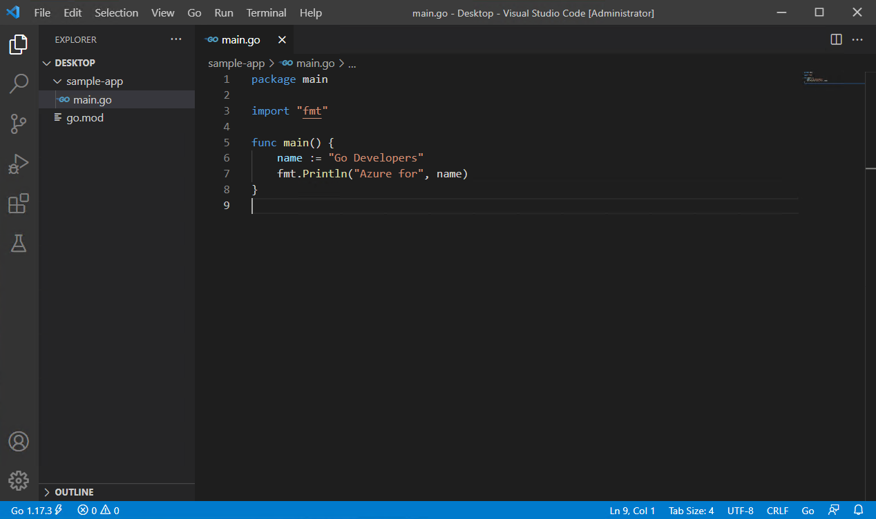 Configure Visual Studio Code for Go development | Microsoft Learn