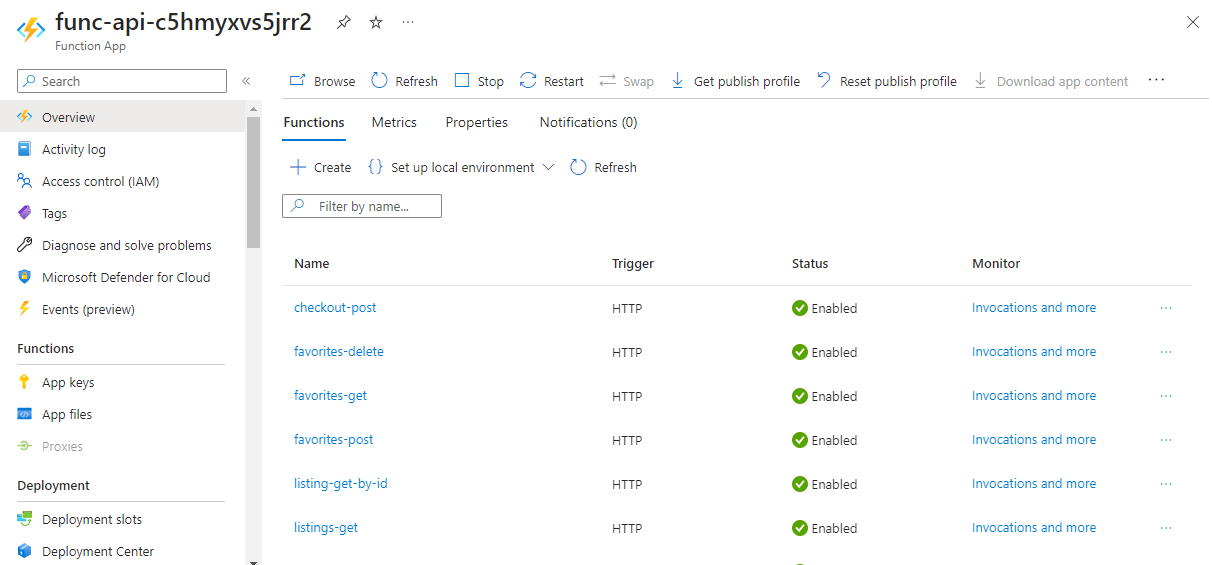 Migrate Contoso Real Estate Serverless APIs to Node.js v4 programming ...