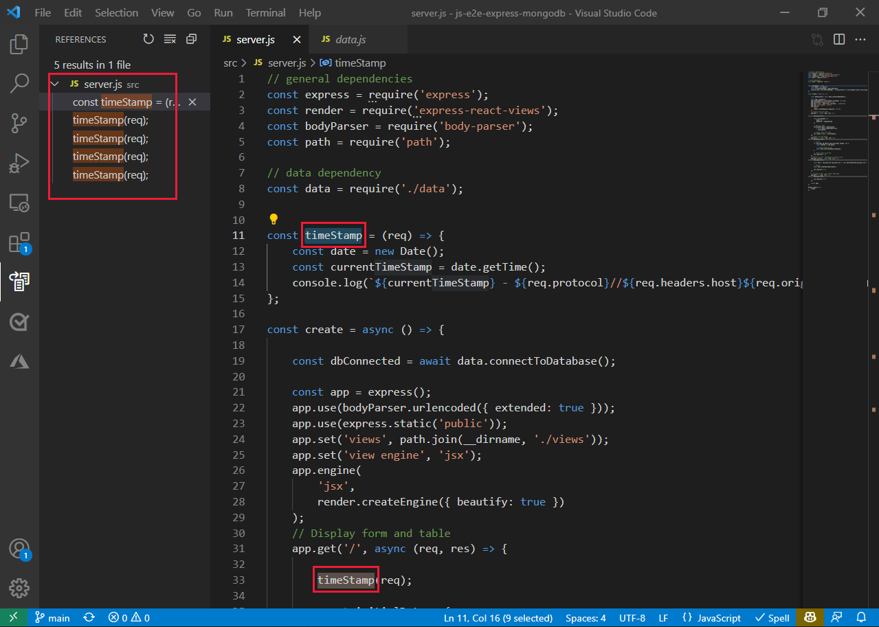 Visual Studio Code Javascript Formatting Settings