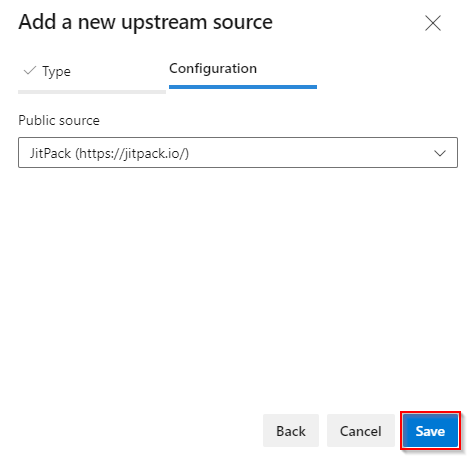 A screenshot showing how to add JitPack.
