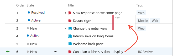 Configure Your Backlog View In Azure Boards Azure Boards Microsoft Learn