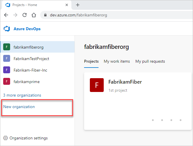Create an organization - Azure DevOps | Microsoft Learn