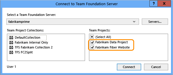 Connect to project from browser/supported client - Azure DevOps | Microsoft  Learn