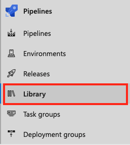 Open the Library menu option.