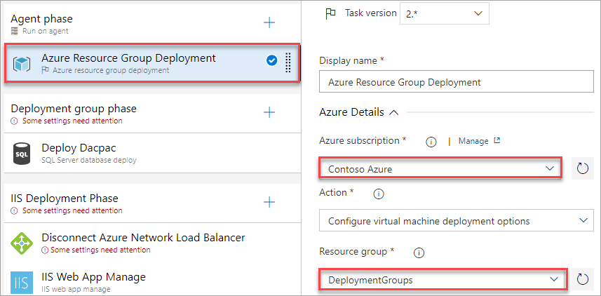 Creating an Azure service connection